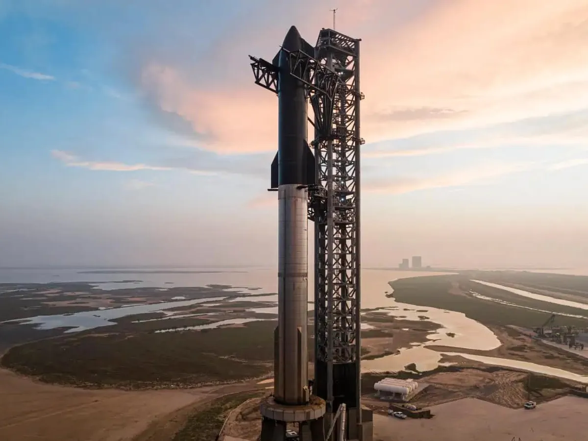 SpaceX Rocket Launch Tour view from the water near Starbase